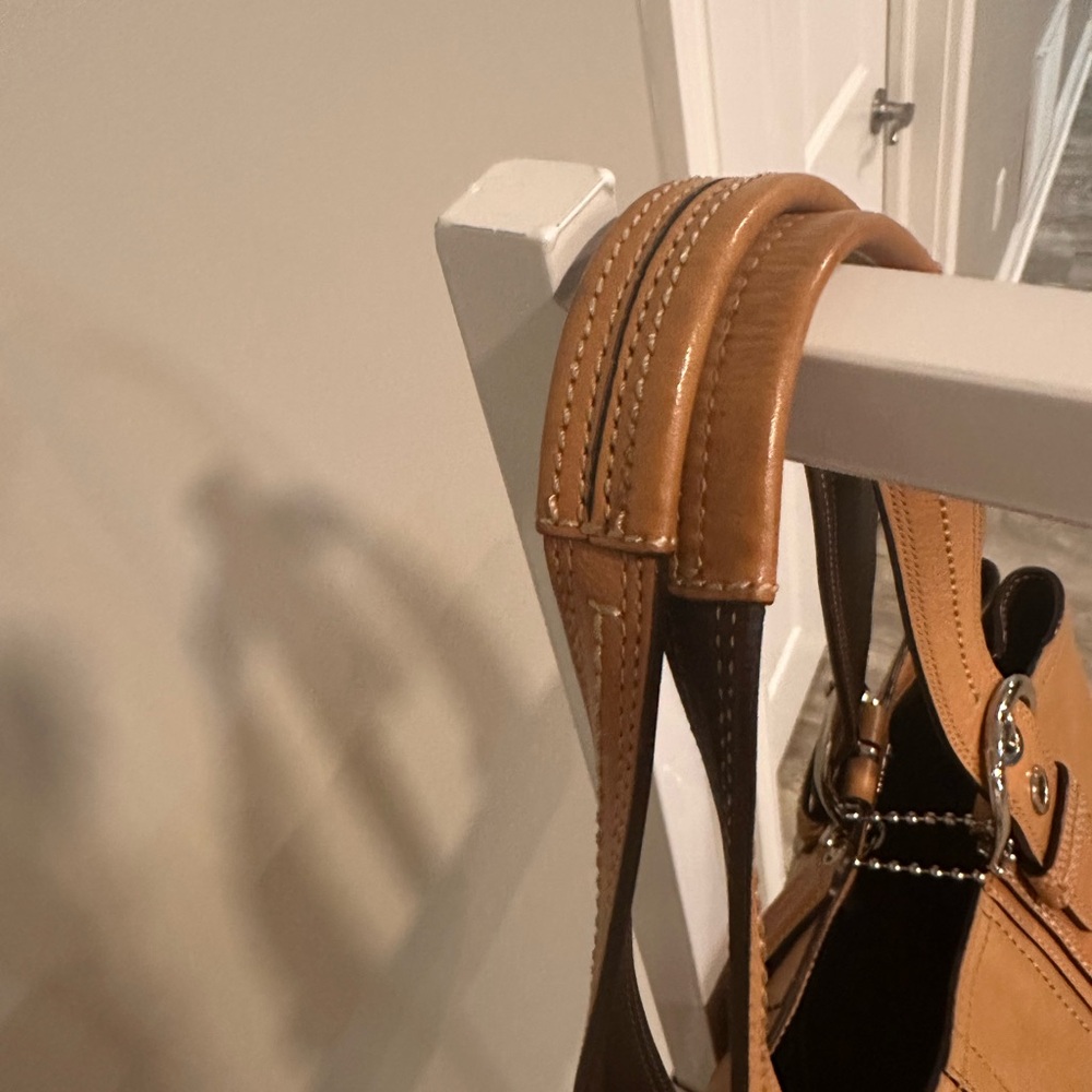 Coach soho leather tote bag - Picture 6 of 8